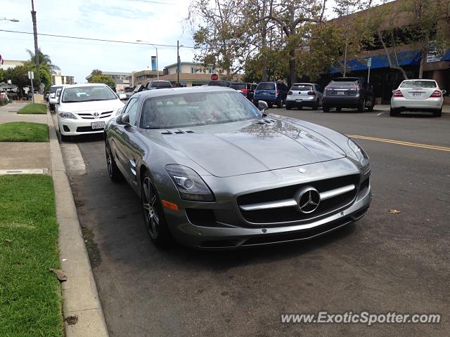 Mercedes SLS AMG spotted in La Jolla, California