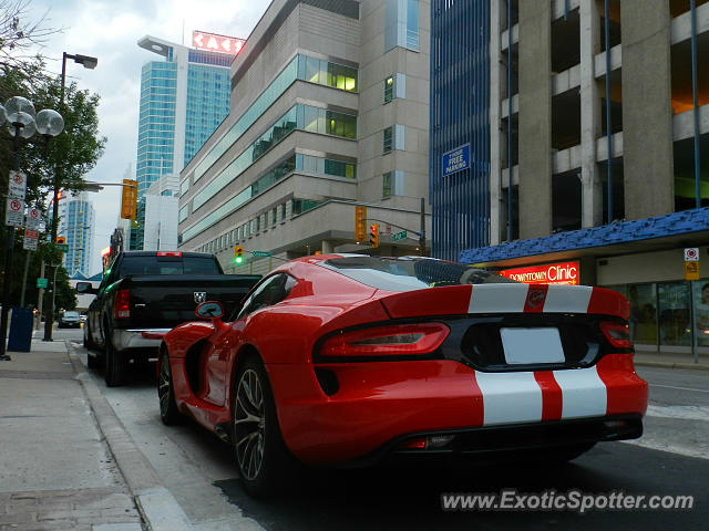 Dodge Viper spotted in Windsor, Ontario, Canada