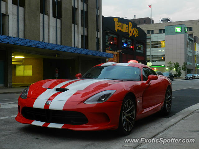 Dodge Viper spotted in Windsor, Ontario, Canada