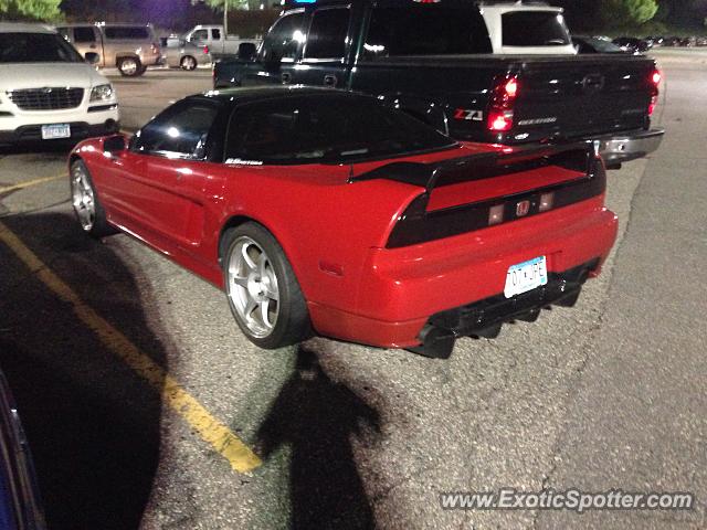 Acura NSX spotted in Burnsville, Minnesota