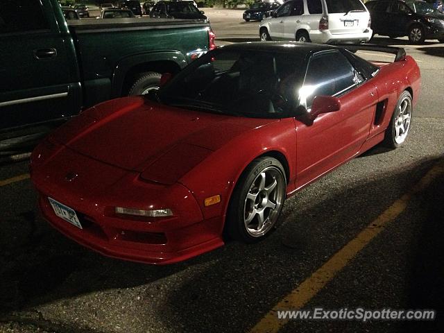 Acura NSX spotted in Burnsville, Minnesota