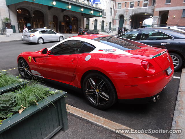 Ferrari 599GTB spotted in Old Quebec, Canada