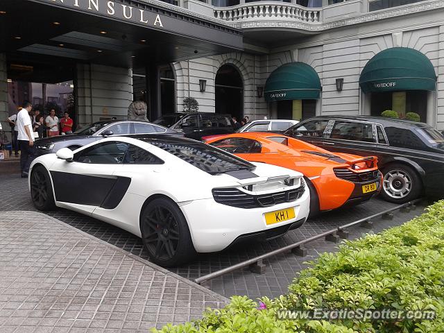 Mclaren MP4-12C spotted in Hong Kong, China