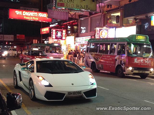 Lamborghini Gallardo spotted in Hong Kong, China