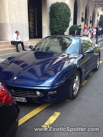 Ferrari 456 spotted in Paris, France