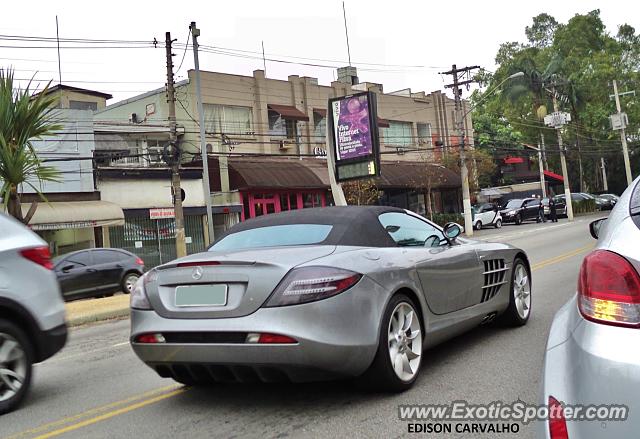 Mercedes SLR spotted in São Paulo, Brazil