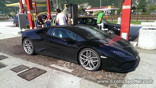 Lamborghini Huracan spotted in Trento, Italy