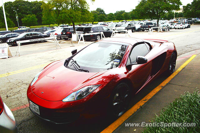 Mclaren MP4-12C spotted in Dallas, Texas