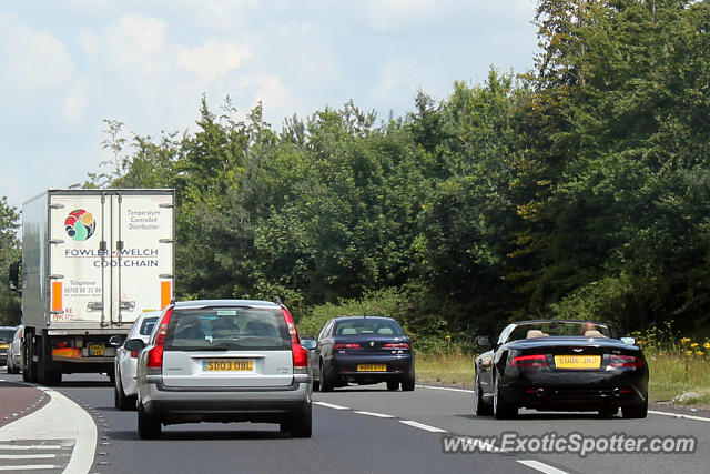 Aston Martin DB9 spotted in Newmarket, United Kingdom