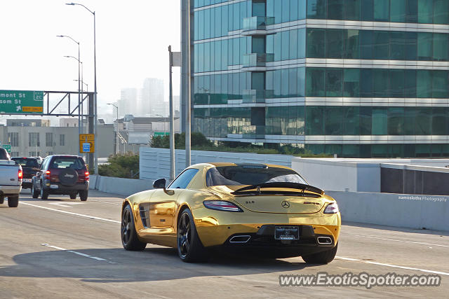 Mercedes SLS AMG spotted in San Francisco, California