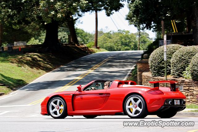 Porsche Carrera GT spotted in Atlanta, Georgia