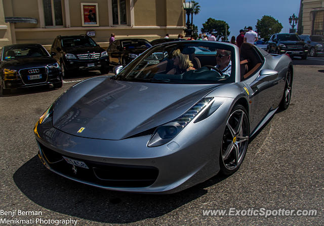 Ferrari 458 Italia spotted in Monte-Carlo, Monaco