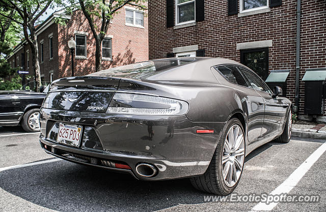 Aston Martin Rapide spotted in Boston, Massachusetts