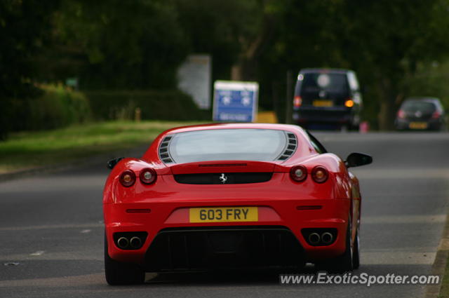 Ferrari F430 spotted in Towcester, United Kingdom