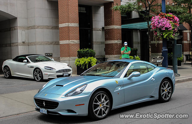 Ferrari California spotted in Toronto, Canada