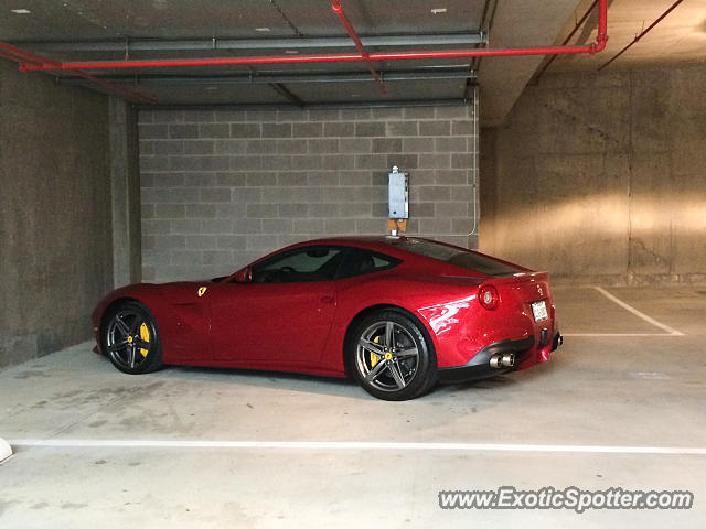 Ferrari F12 spotted in Dallas, Texas