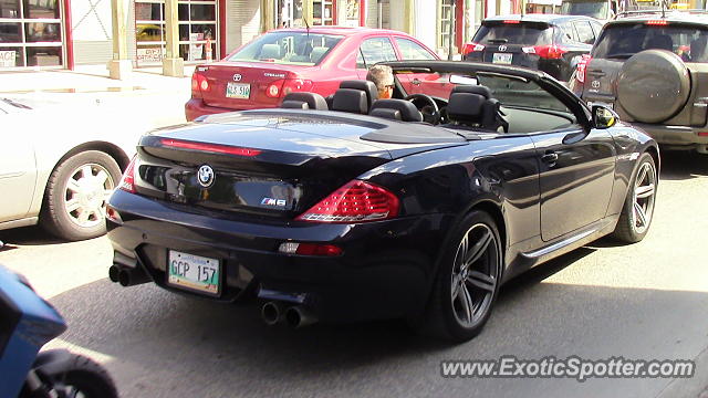 BMW M6 spotted in Winnipeg, Canada