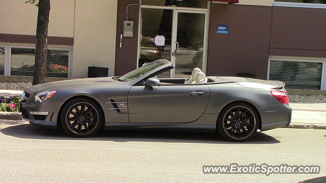 Mercedes SL 65 AMG spotted in Winnipeg, Canada