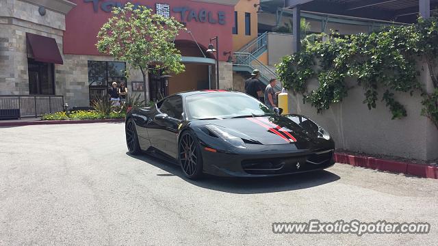 Ferrari 458 Italia spotted in Irvine, California