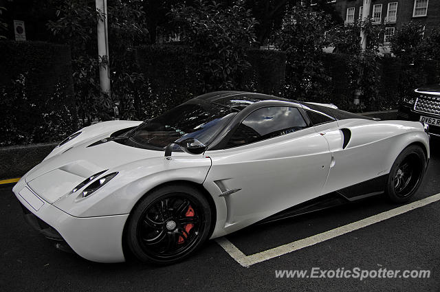 Pagani Huayra spotted in London, United Kingdom