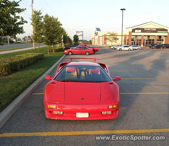 Lamborghini Diablo spotted in London, Ontario, Canada