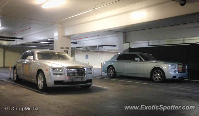 Rolls Royce Ghost spotted in Las Vegas, Nevada