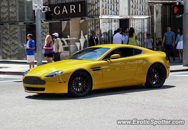 Aston Martin Vantage spotted in Beverly Hills, California