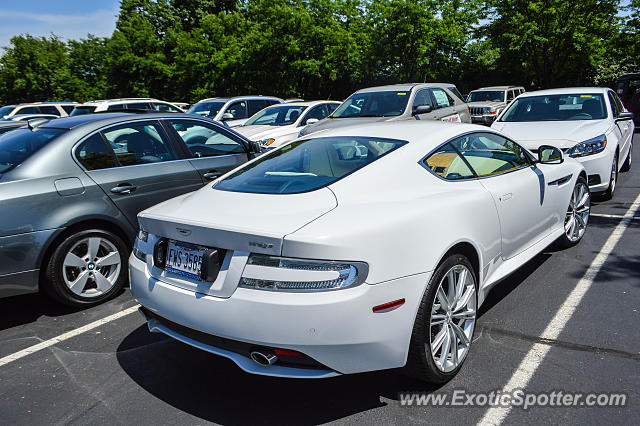 Aston Martin Virage spotted in Cincinnati, Ohio