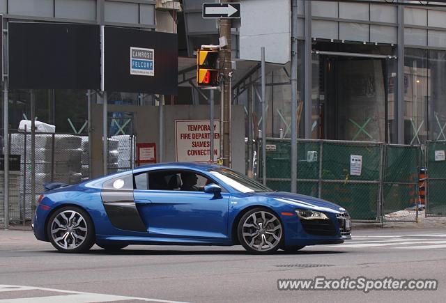 Audi R8 spotted in Toronto, Canada