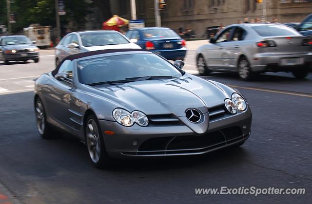 Mercedes SLR spotted in Toronto, Canada