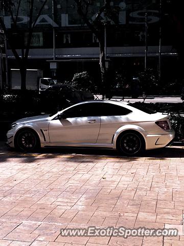 Mercedes C63 AMG Black Series spotted in Singapore, Singapore