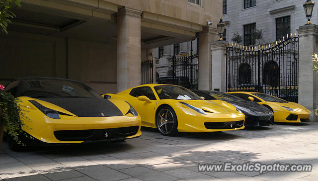 Lamborghini Aventador spotted in London, United Kingdom