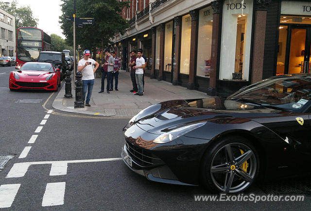 Ferrari F12 spotted in London, United Kingdom