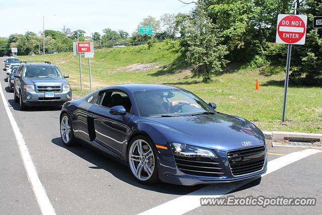 Audi R8 spotted in Greenwich, Connecticut