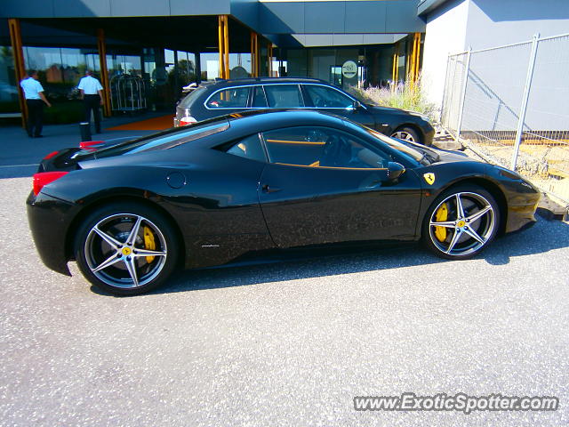 Ferrari 458 Italia spotted in Zaventem, Belgium