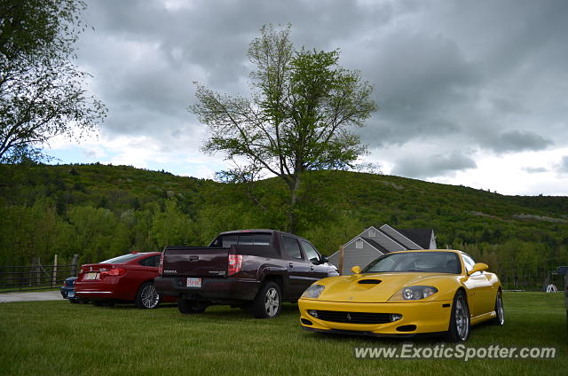 Ferrari 550 spotted in Lakeville, Connecticut