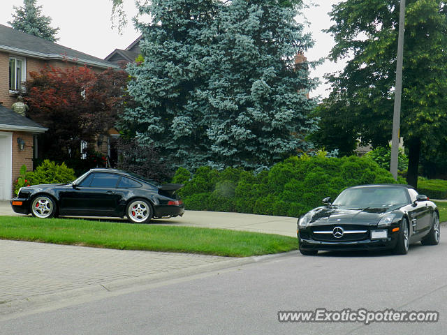 Mercedes SLS AMG spotted in Windsor, Ontario, Canada