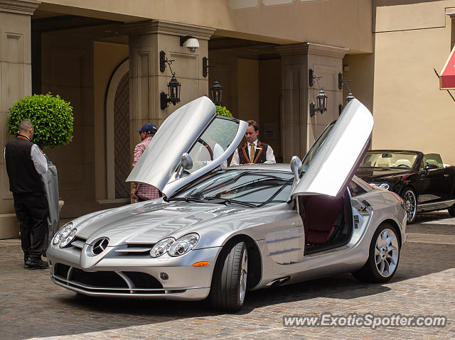 Mercedes SLR spotted in Beverly Hills, California