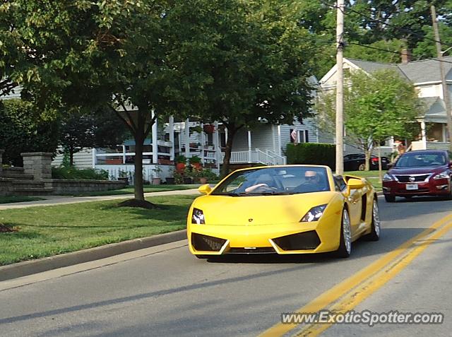 Lamborghini Gallardo spotted in Chagrin Falls, Ohio