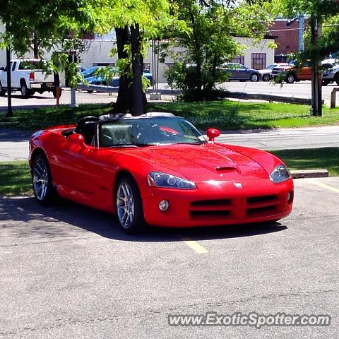 Dodge Viper spotted in Webster, New York