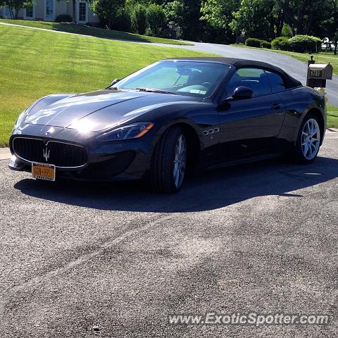 Maserati GranTurismo spotted in Victor, New York