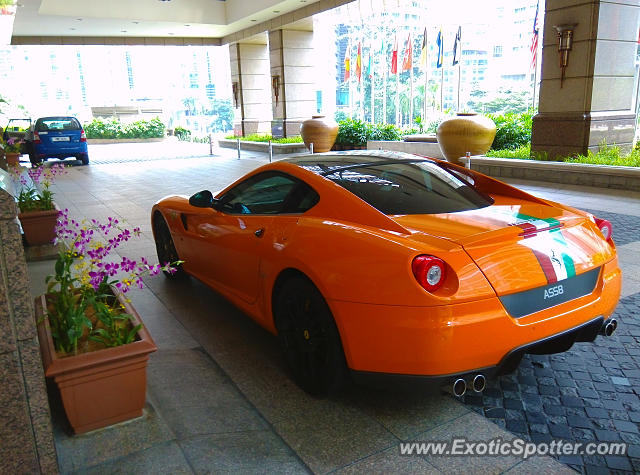 Ferrari 599GTB spotted in Kuala Lumpur, Malaysia