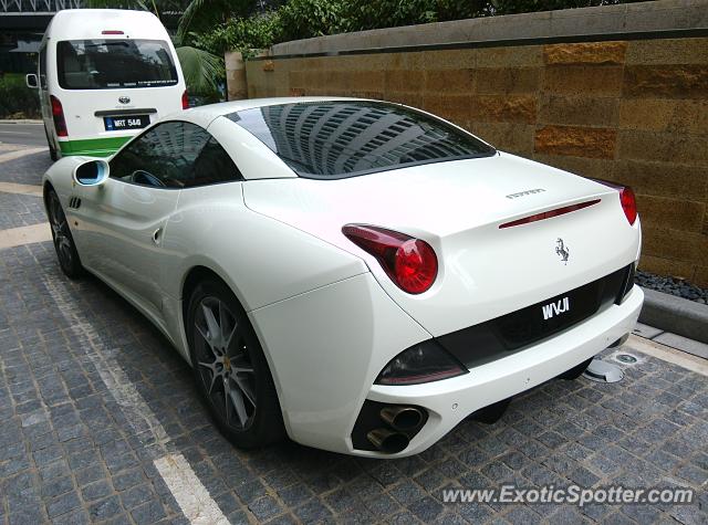 Ferrari California spotted in Kuala Lumpur, Malaysia