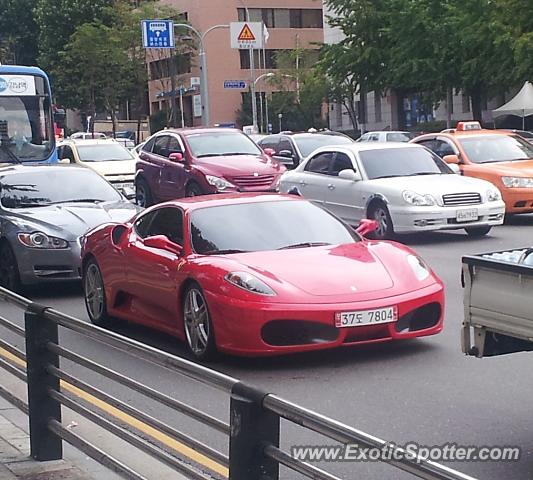 Ferrari F430 spotted in Seoul, South Korea