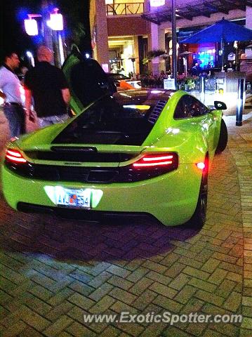 Mclaren MP4-12C spotted in Naples, Florida