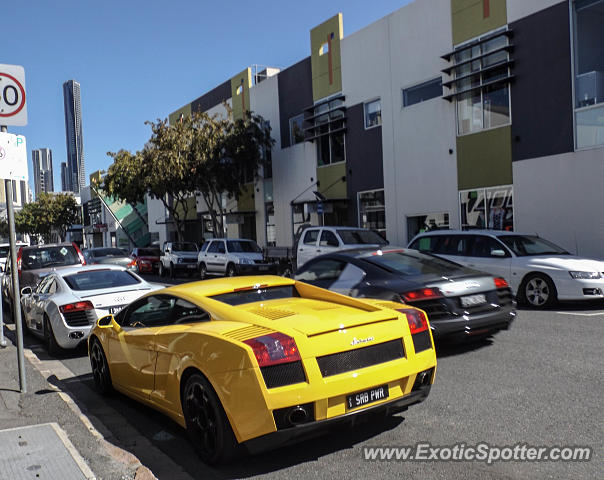 Lamborghini Gallardo spotted in Brisbane, Australia