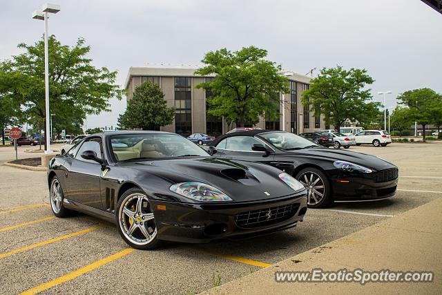 Ferrari 575M spotted in Lake Zurich, Illinois