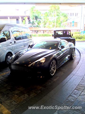 Aston Martin Vanquish spotted in Singapore, Singapore