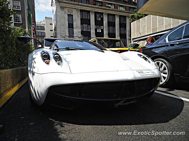 Pagani Huayra spotted in London, United Kingdom