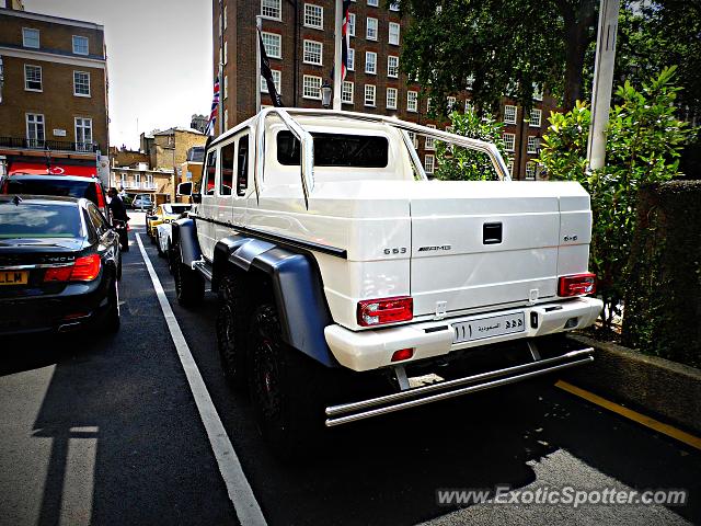 Mercedes SLS AMG spotted in London, United Kingdom